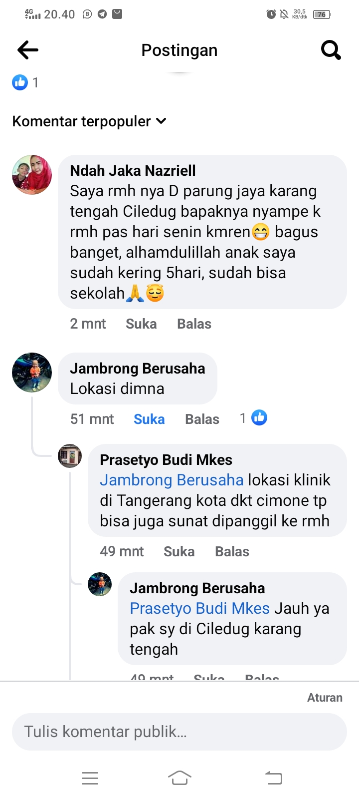 Testimoni Chat WA 4